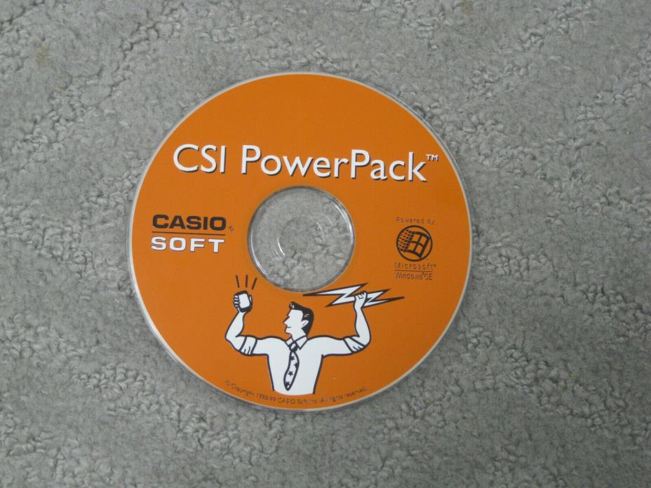 Casio Soft CSI Powerpack Disc for Windows CE 1999