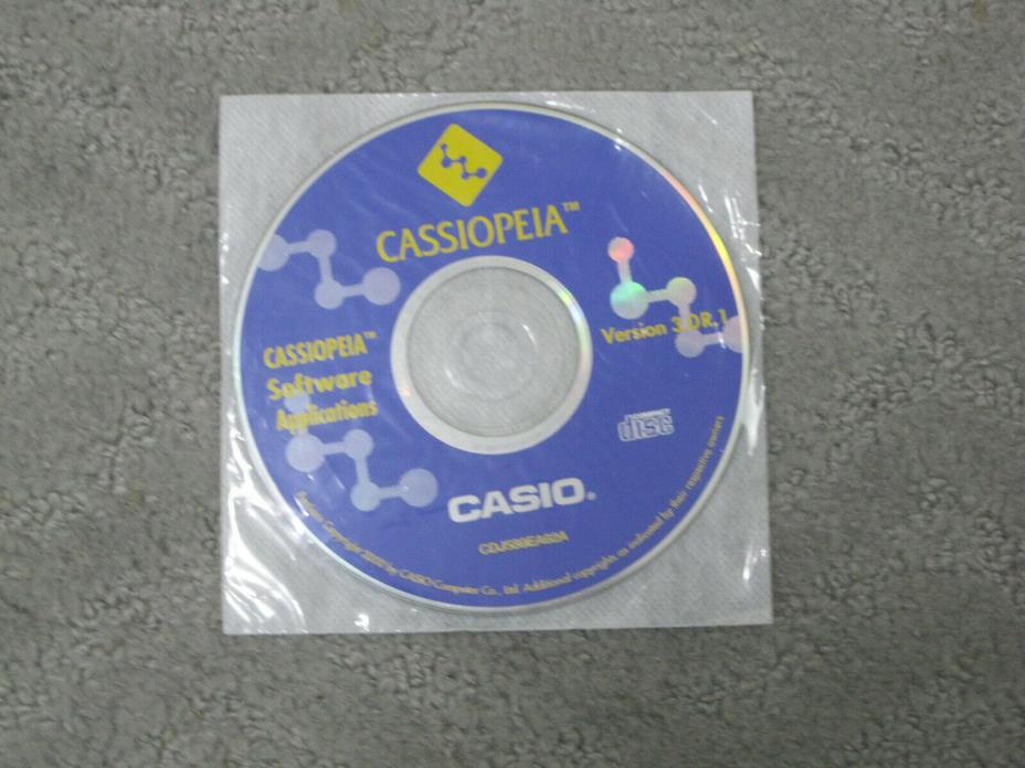 Casio Casipeia Software Applications Disc Version 3.0 R1 2000