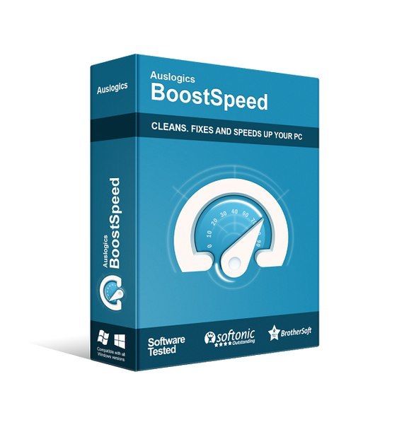 Auslogics BoostSpeed 9 [KEY for 5PC] Cleans,Fixes & Speeds  Digital Download
