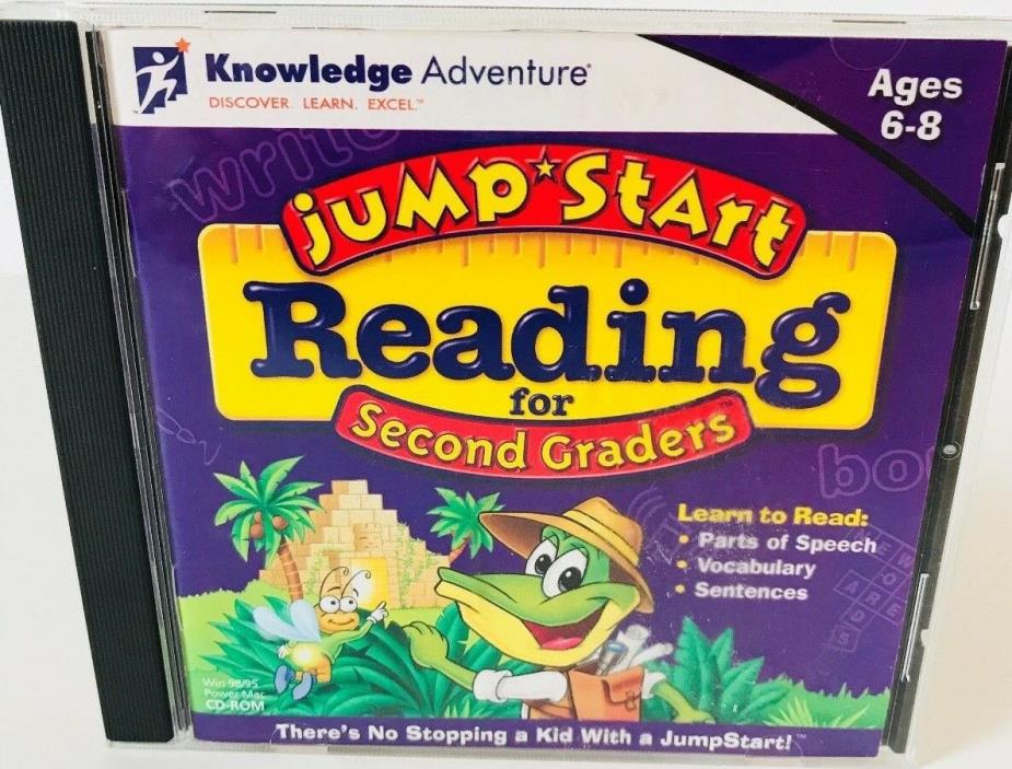 Knowledge Adventure Jump*Start Reading For Second Graders CD-ROM Educational