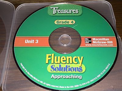McGraw-Hill TREASURES Fluency Solutions Approaching Grade 4 Unit 3 CD-Rom