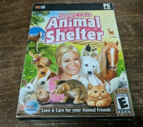 Happy Tails Animal Shelter Dogs+Cats+Pigs+ PC Windows XP Vista 2000