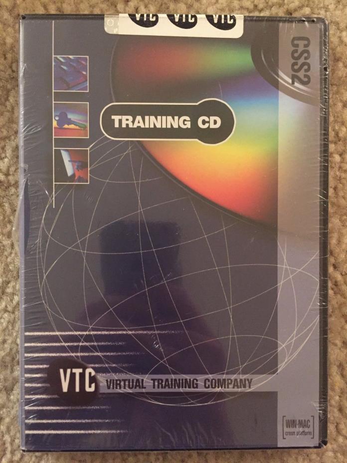 NEW Virtual Training Company VTC CSS2 Training CD OOP MSRP $99