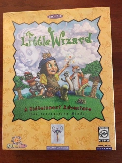 The Little Wizard PC MAC CD-R Early Childhood-For Interactive Minds NEW/SEALED!!