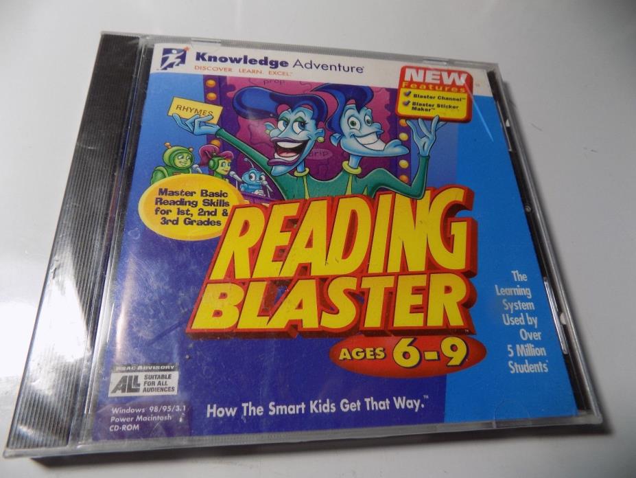 ??Reading Blaster 6-9 [CD-ROM] Master Reading Skills for 1st, 2nd, & 3rd Grades