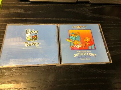 The Berenstain Bears Get in a Fight PC CD Living Books Stan & Jan Berenstain