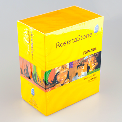 Rosetta stone Spanish:26 DVD -Brand new Sealed box-Free distribution