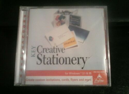 Softkey Key Creative Stationery CD Rom ( NEW )