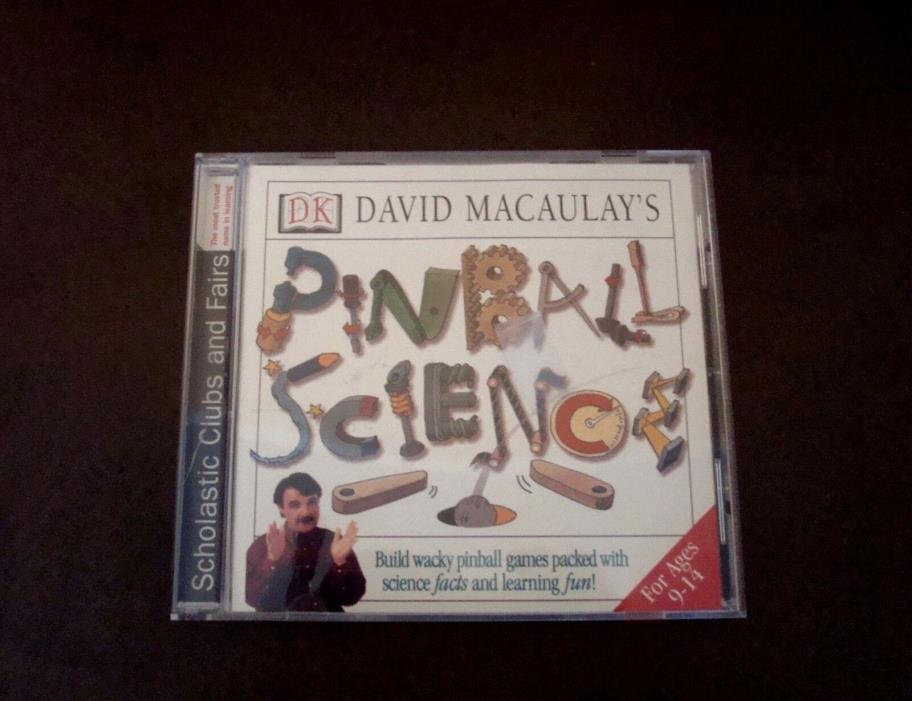 DK Pinball Science CD-ROM