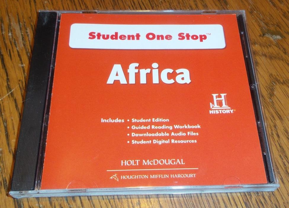 HOLT MCDOUGAL HISTORY Student One Stop disk AFRICA