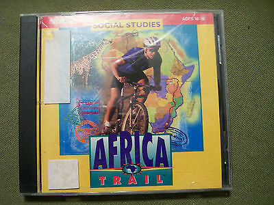 MECC SOCIAL STUDIES AFRICA TRAIL CD-ROM AGES 10-16