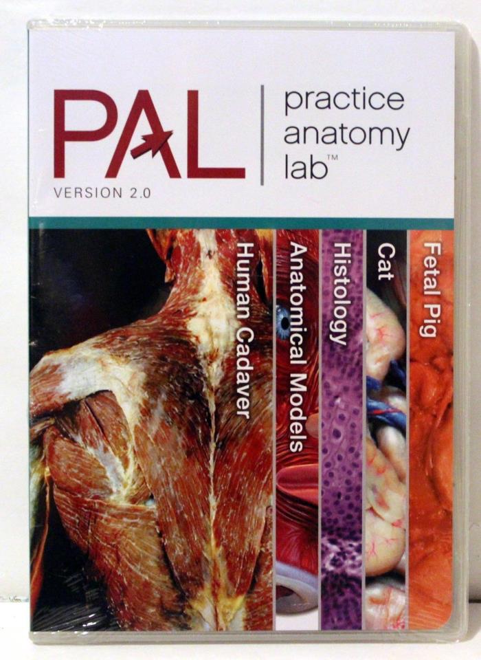 PAL Version 2.0 Practice Anatomy Lab CD-ROM: Fetal Pig, Cat, Histology, Cadaver+