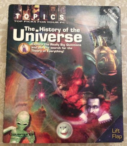 New In Box The History Of The Universe Cd-rom Windows