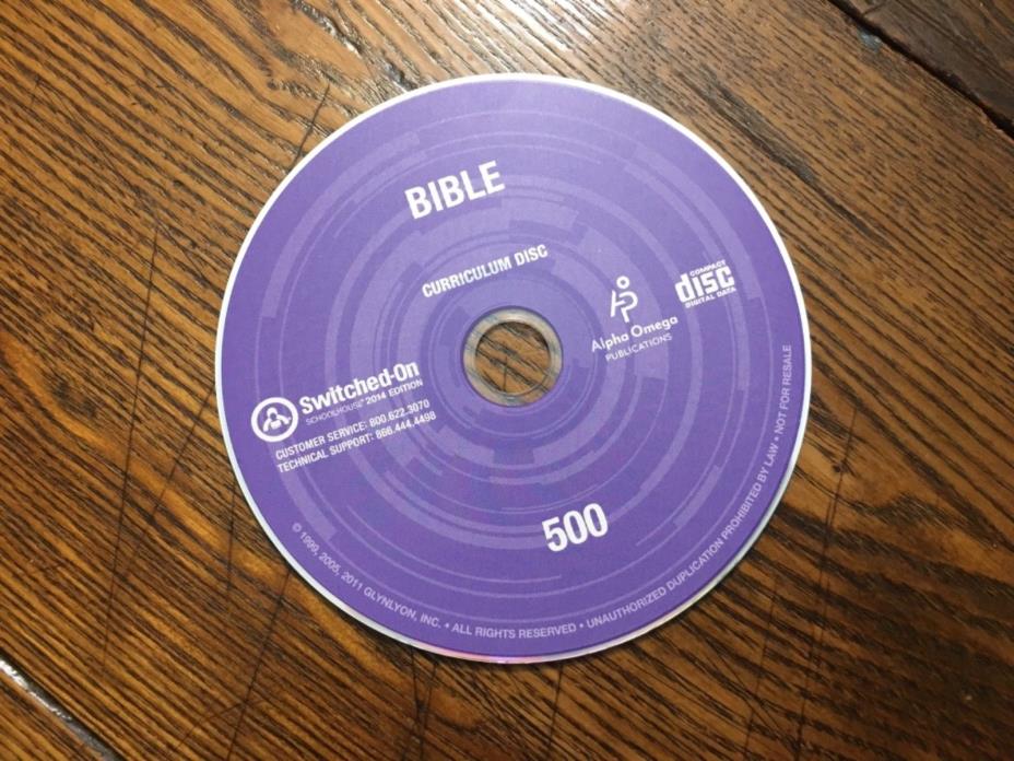 Switched on Schoolhouse Bible grade 5