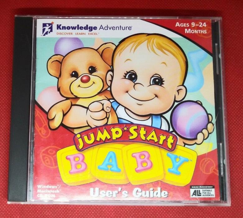 Jump Start Baby  PC CD by Knowledge Adventure Win 95/3.1/3.11 Mac 7.5 or higher