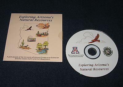 EXPLORING ARIZONA'S NATURAL RESOURCES - CD ROM - UNIVERSITY OF ARIZONA