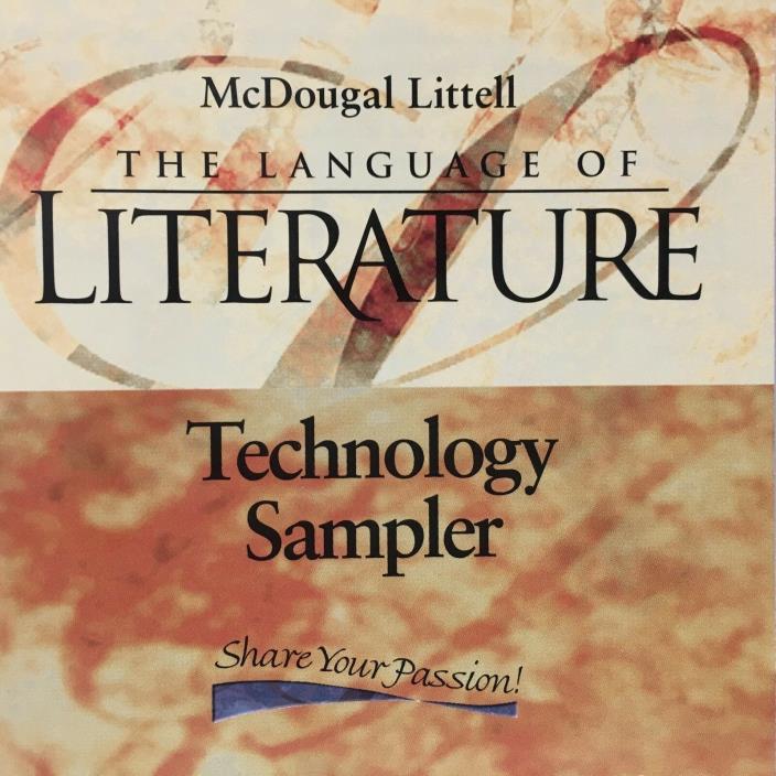 McDougal Littell The Language of Literature CD Technology Sampler