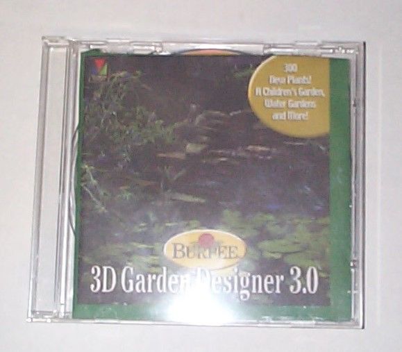 3D Garden Designer 3.0 CD-ROM - Burpee - Windows