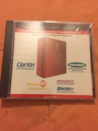 pdr electronic library 2000.1 cd rom Rare And Sealed