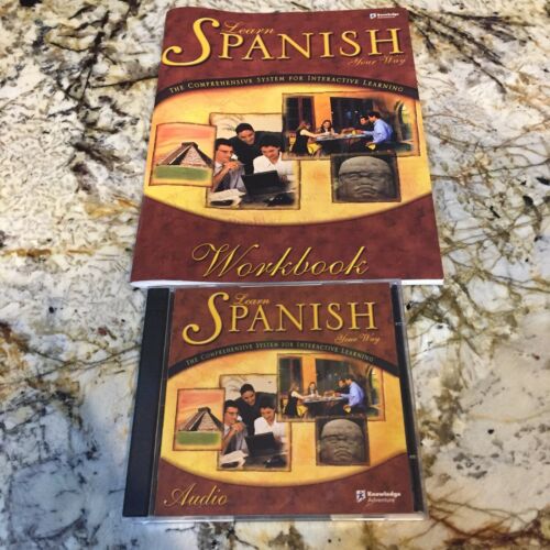 Learn Spanish Your Way Comprehensive System Interactive Learning CD & Workbook