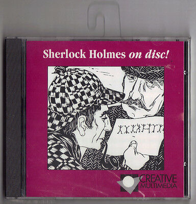 Sherlock Holmes on disc! DOS MAC cdrom Brand New Sealed upc 735298000103