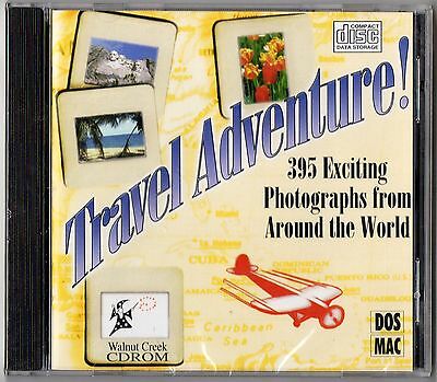 TRAVEL ADVENTURE USA Ireland Austria Germany Caribbean 395 Photos MAC DOS CD-ROM