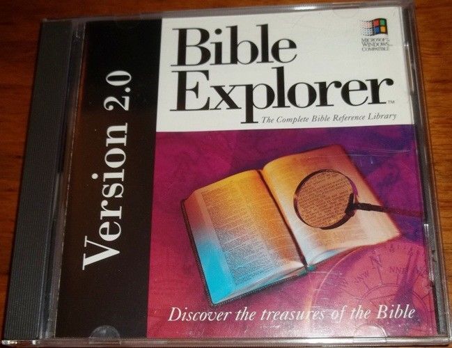 Bible Explorer Version 2.0 (CD, 1996)