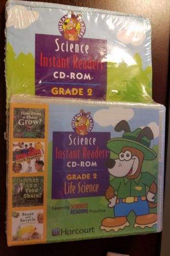 Harcourt Science Instant Readers CDROM Set Grade 2 Life Science NEW!!