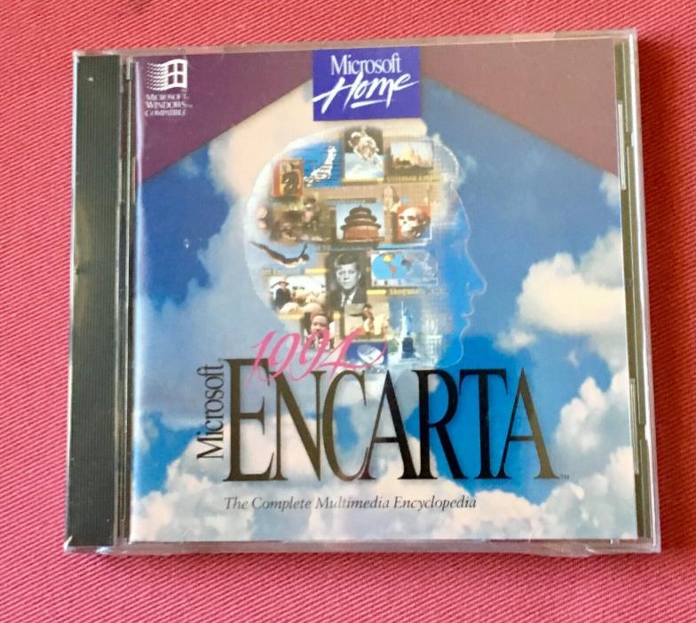 Microsoft 1994 Encarta 94 CD-Rom