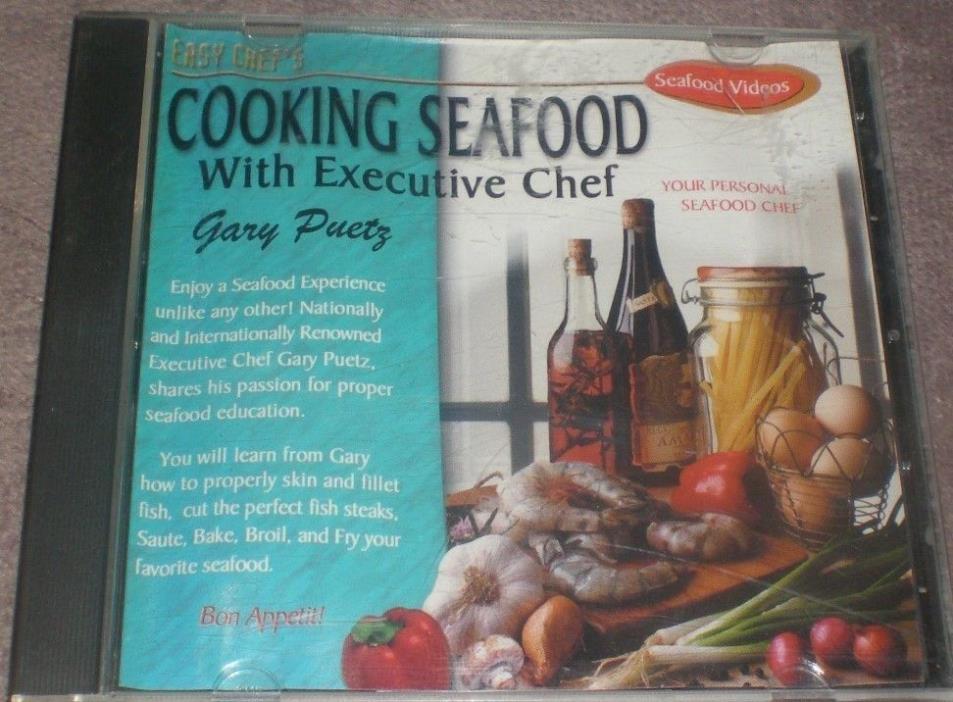 CD - ROM - COOKING SEAFOOD WITH EXECUTIVE CHEF GARY PUETZ YOUR PERSONAL CHEF