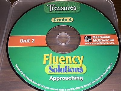 McGraw-Hill TREASURES Fluency Solutions Approaching Grade 4 Unit 2 CD-Rom