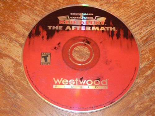 Command & Conquer Red Alert The Aftermath Expansion PC CDROM Westwood 1997 Win95