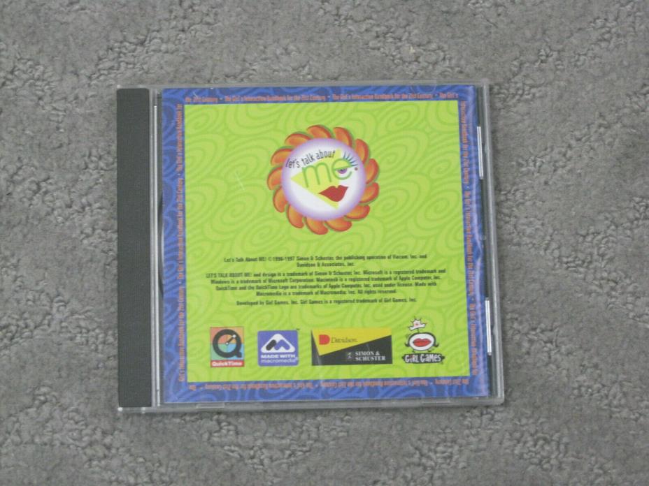 Lets Talk About Me PC, Girls Interactive Handbook 1997