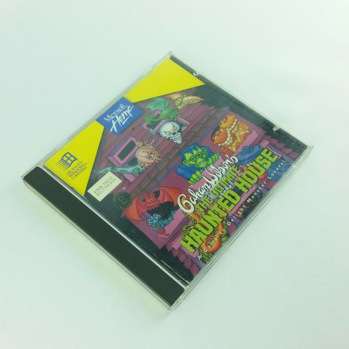 The Ultimate Haunted House Gahan Wilson Microsoft Windows 1994 PC Game CD