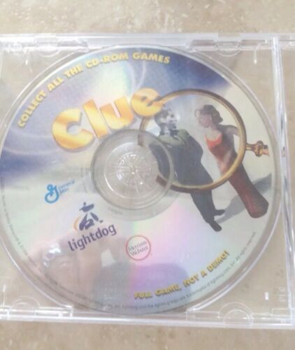clue full game CD computer game beautiful condition