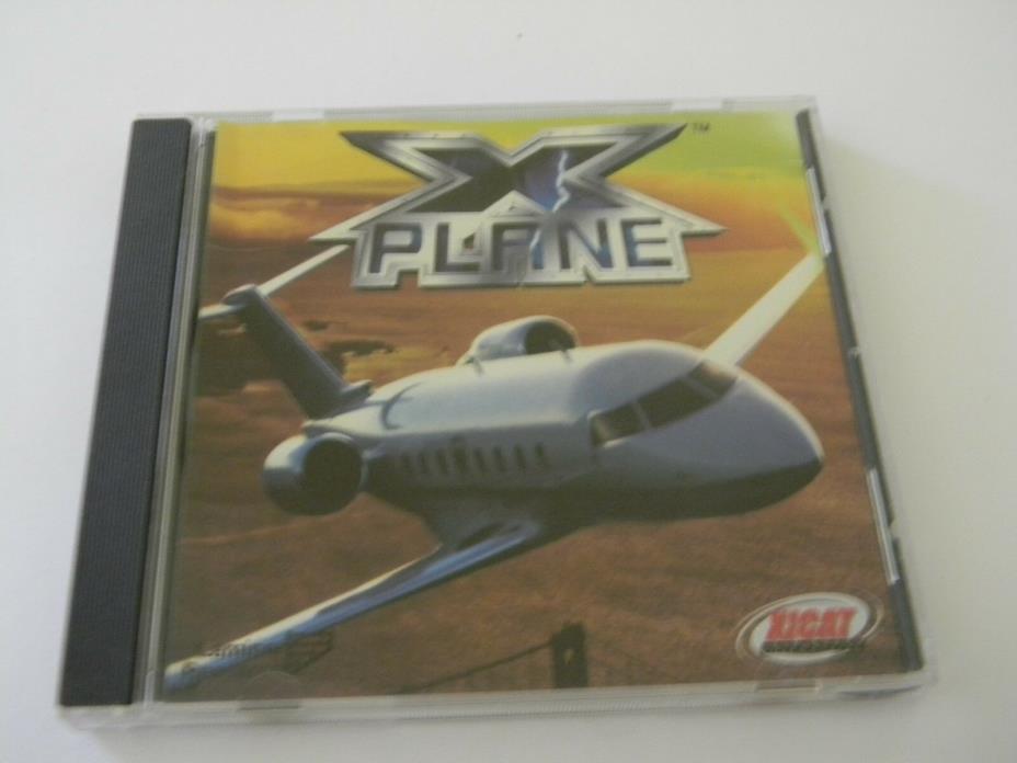 X PLane PC Game   Disc only Pre owned 2000