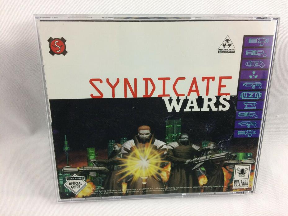 1996 PC Windows Syndicate Wars PC Game In Case - USED -