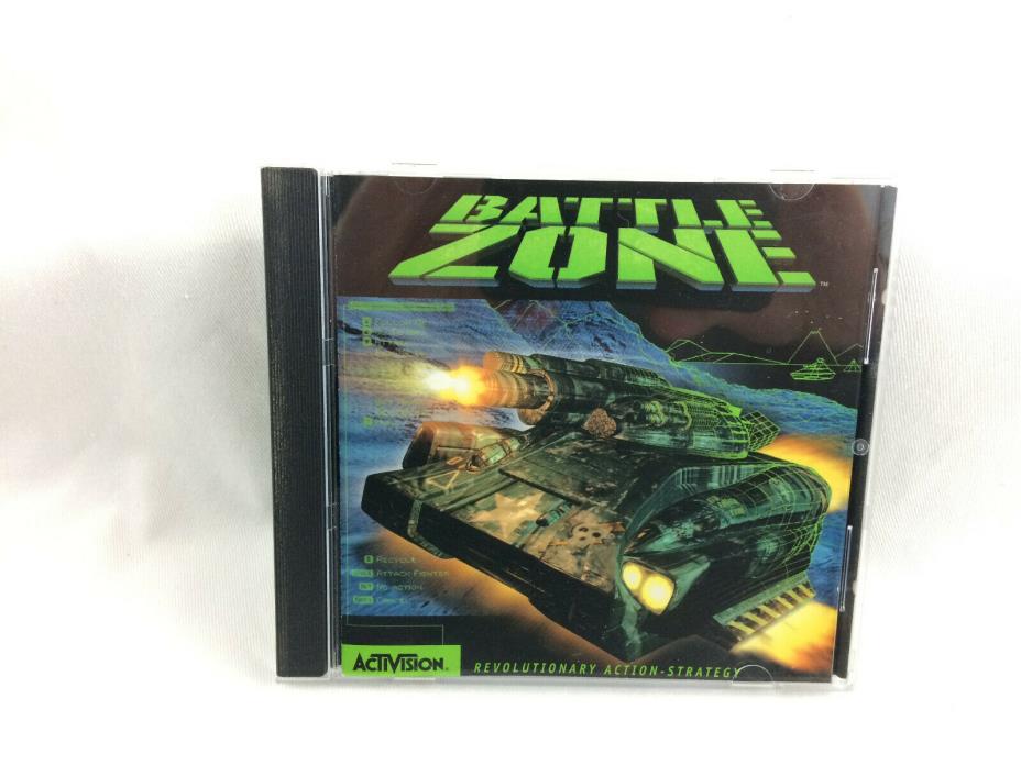 PC Windows 95 Battle Zone PC Game In Case - USED -