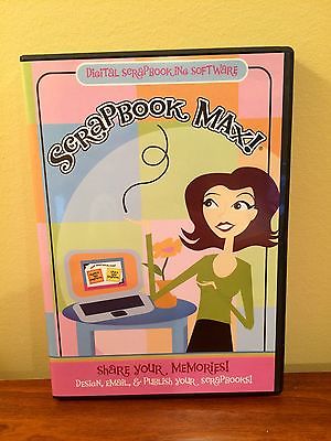 SCRAPBOOK MAX Digital Scrapbooking Software For Windows (2006 - 2007)