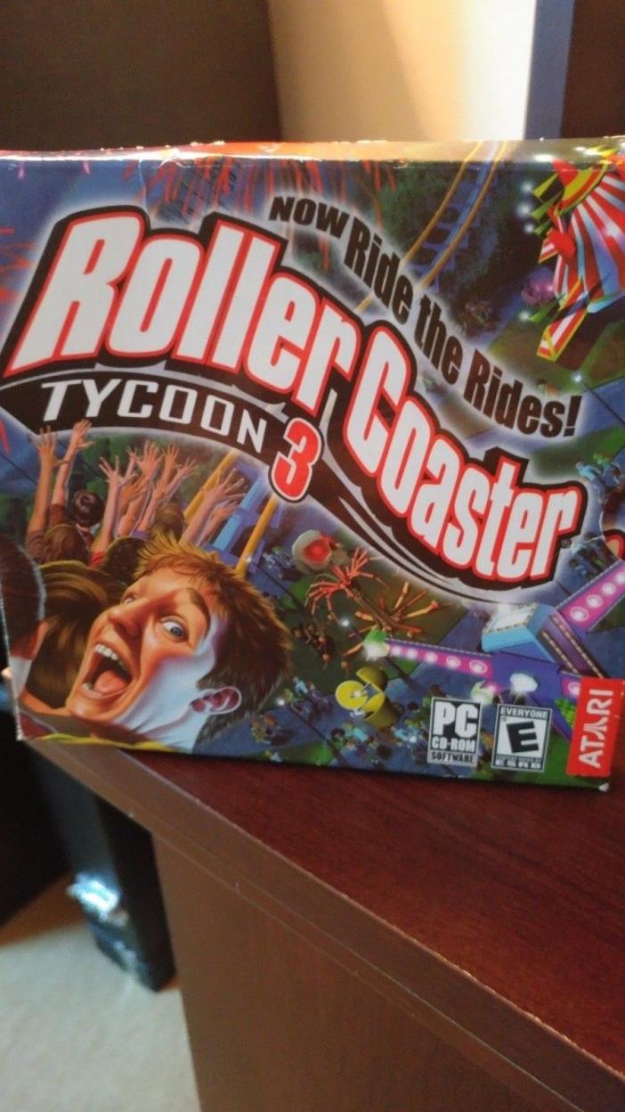 Roller Coaster Tycoon 3 PC,CD-ROM
