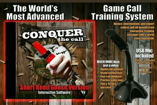 New Conquer the Call Interactive Game Call Training Software Goose Call Version