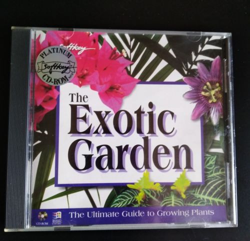 The Exotic Garden Ultimate Guide to Growing Plants Windows CD-Rom