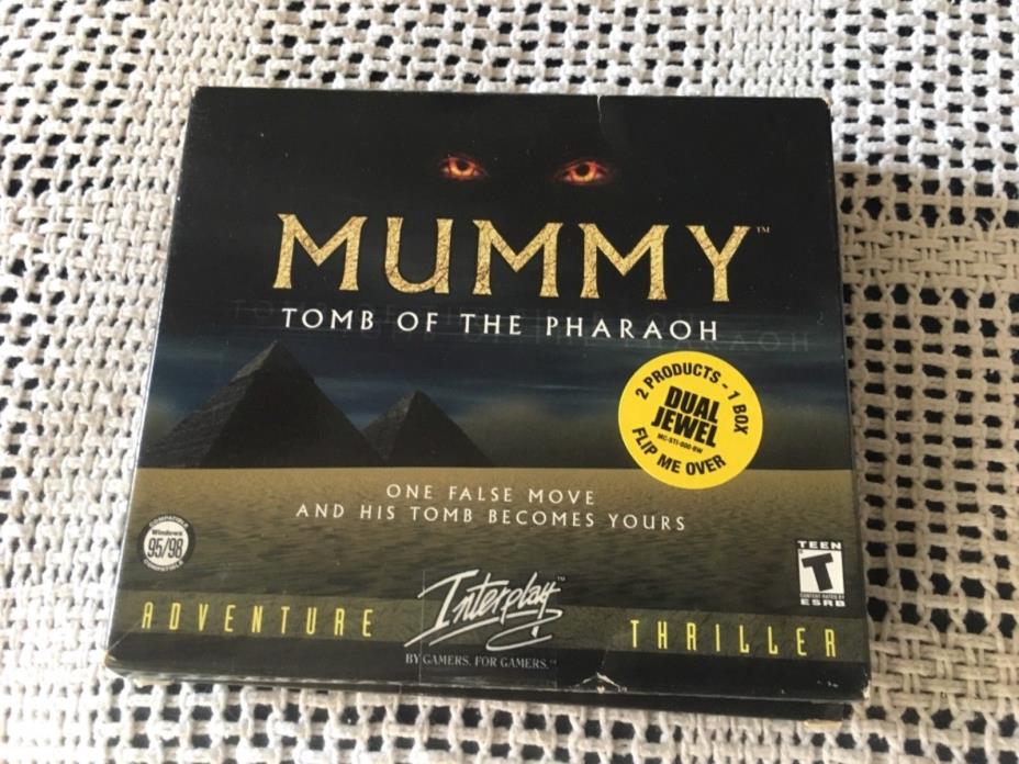 Mummy - Tomb of the Pharaoh Frankenstein Windows 95/98 CD-ROM Games by Interplay