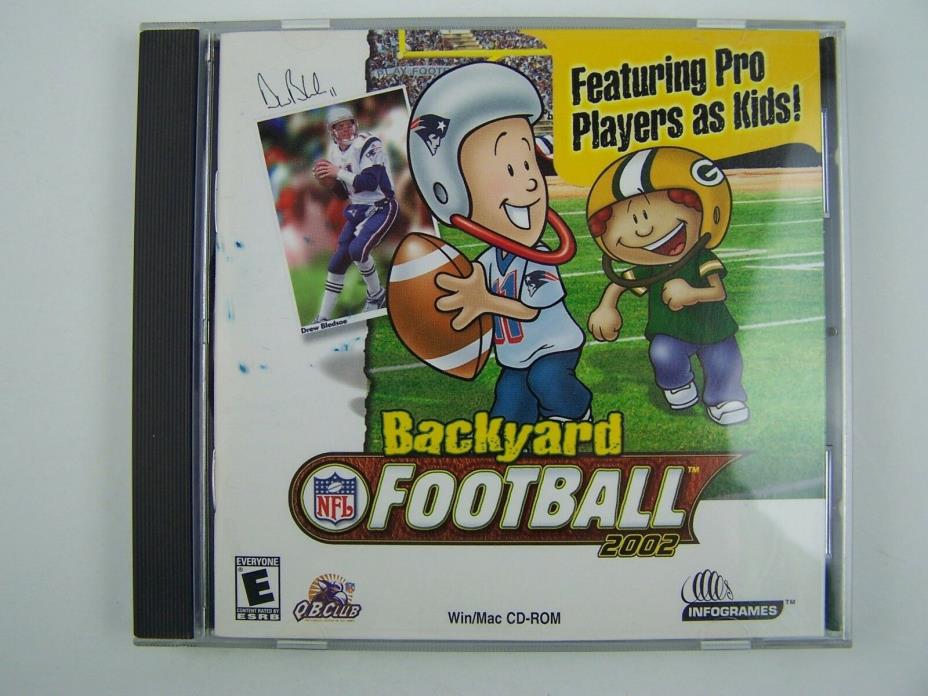 Backyard Football 2002 CD-Rom Windows PC Game