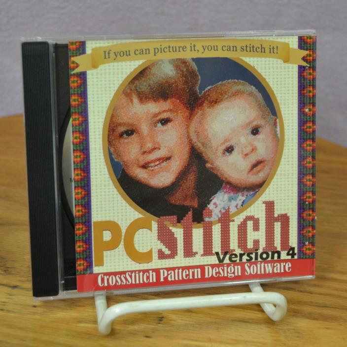 PCStitch Version 4: CrossStitch Pattern Design Software PC Windows 1999