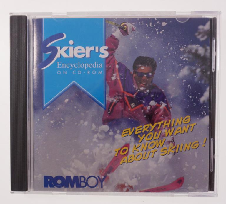 Skier's Encyclopedia Interactive Ski Lessons CD-Rom (For Macintosh) Version 2.1