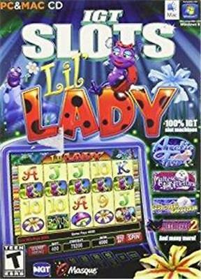 NEW COMPUTER PC IGT PC & MAC SLOTS LIL LADY GAME CD ROM GAMBLE HEXBREAKER 2