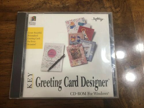 Greeting Card Designer CD-Rom for PC
