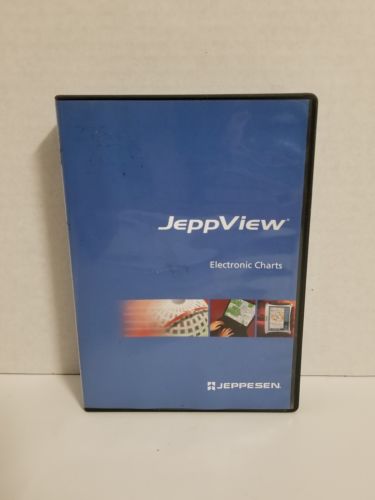 JeppView Electronic Charts by Jeppesen. Includes Serial Number