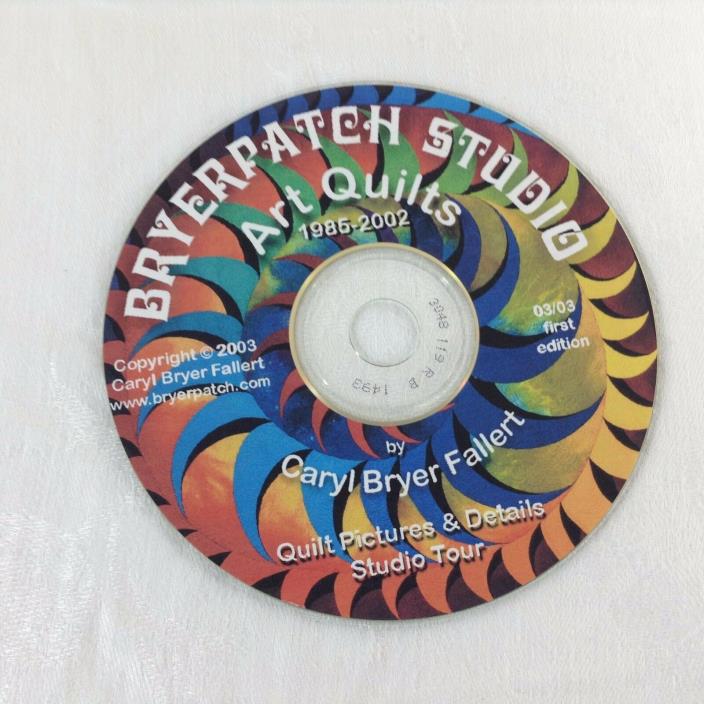 Bryerpatch Studio Art Quilts 1985-2002 CD-ROM ONLY
